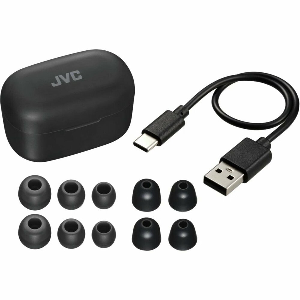 Jvc Ha-A25T Memory Foam Oordopjes Met Noise Cancelling Zwart