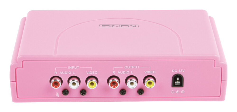 K&amp;Ouml;Nig K&ouml;nig  Hav-Km11P Karaoke Mixer Roze