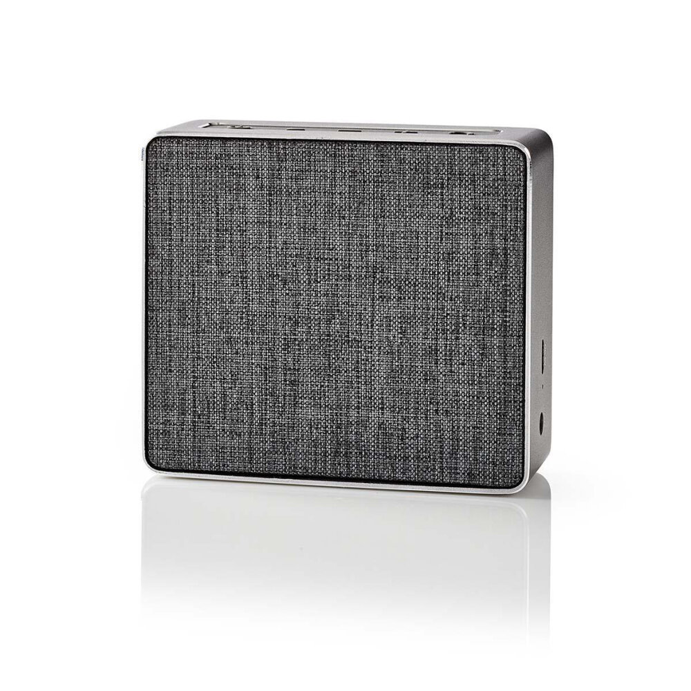Nedis Spbt1002Gy Luidspreker Met Bluetooth&reg; 15 W Metal Design Gunmetal