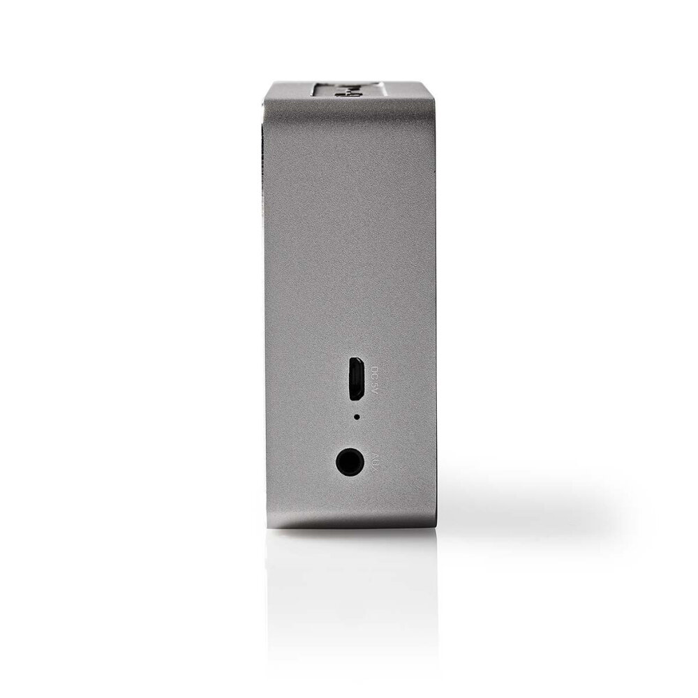 Nedis Spbt1002Gy Luidspreker Met Bluetooth&reg; 15 W Metal Design Gunmetal