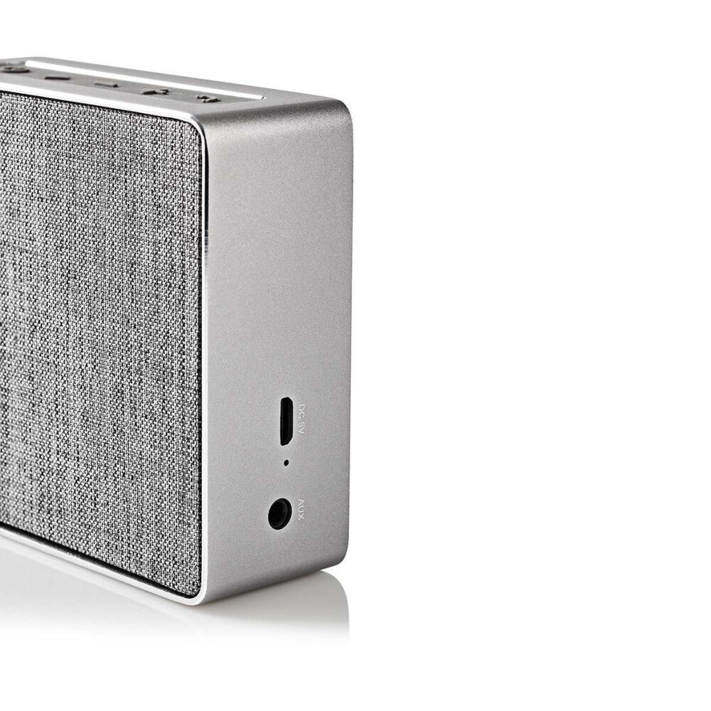 Nedis Spbt1002Gy Luidspreker Met Bluetooth&reg; 15 W Metal Design Gunmetal