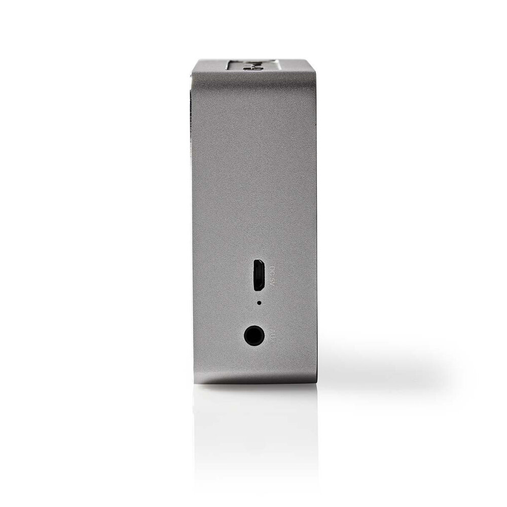 Nedis Spbt1002Gy Luidspreker Met Bluetooth&reg; 15 W Metal Design Gunmetal