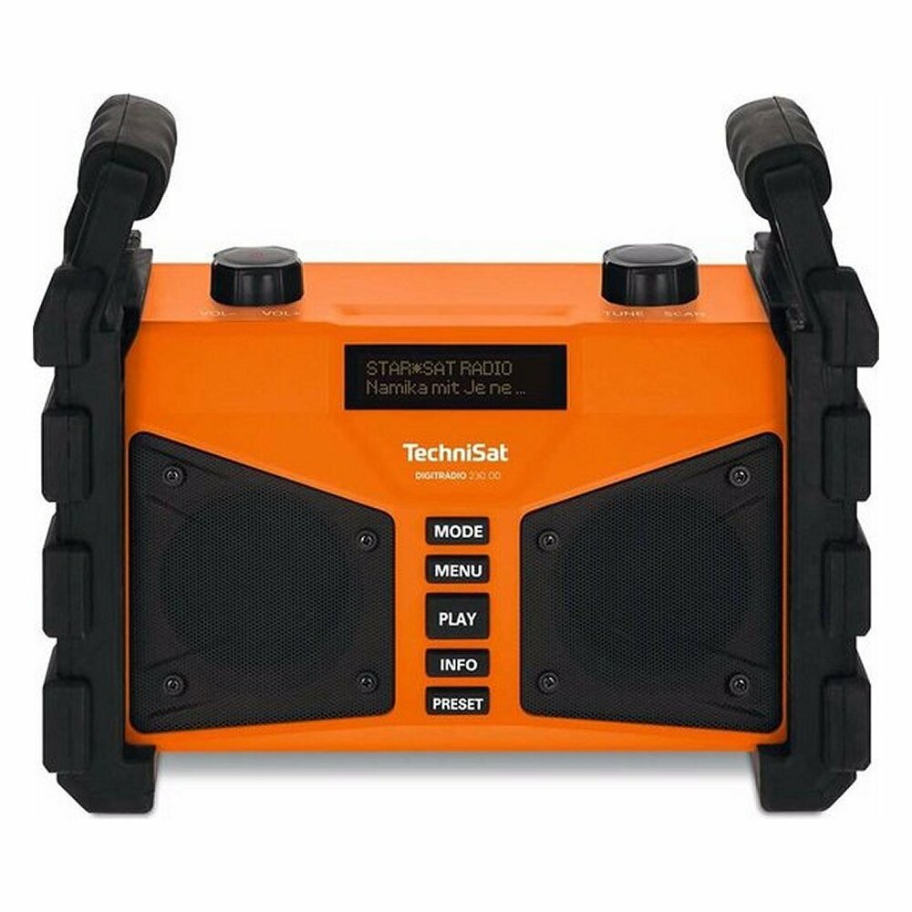 Technisat Digitradio 230 Od Bouwradio Oranje/Zwart