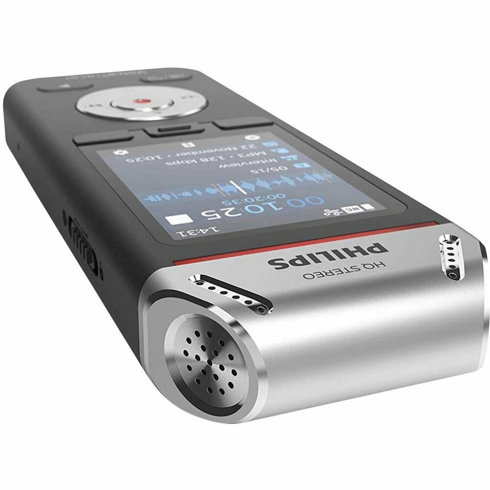 Philips Dvt2110 Voicetracer Audiorecorder Zwart/Zilver