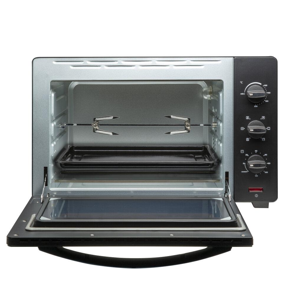 Inventum Ov457B Heteluchtoven 45L 2000W Zwart/Zilver