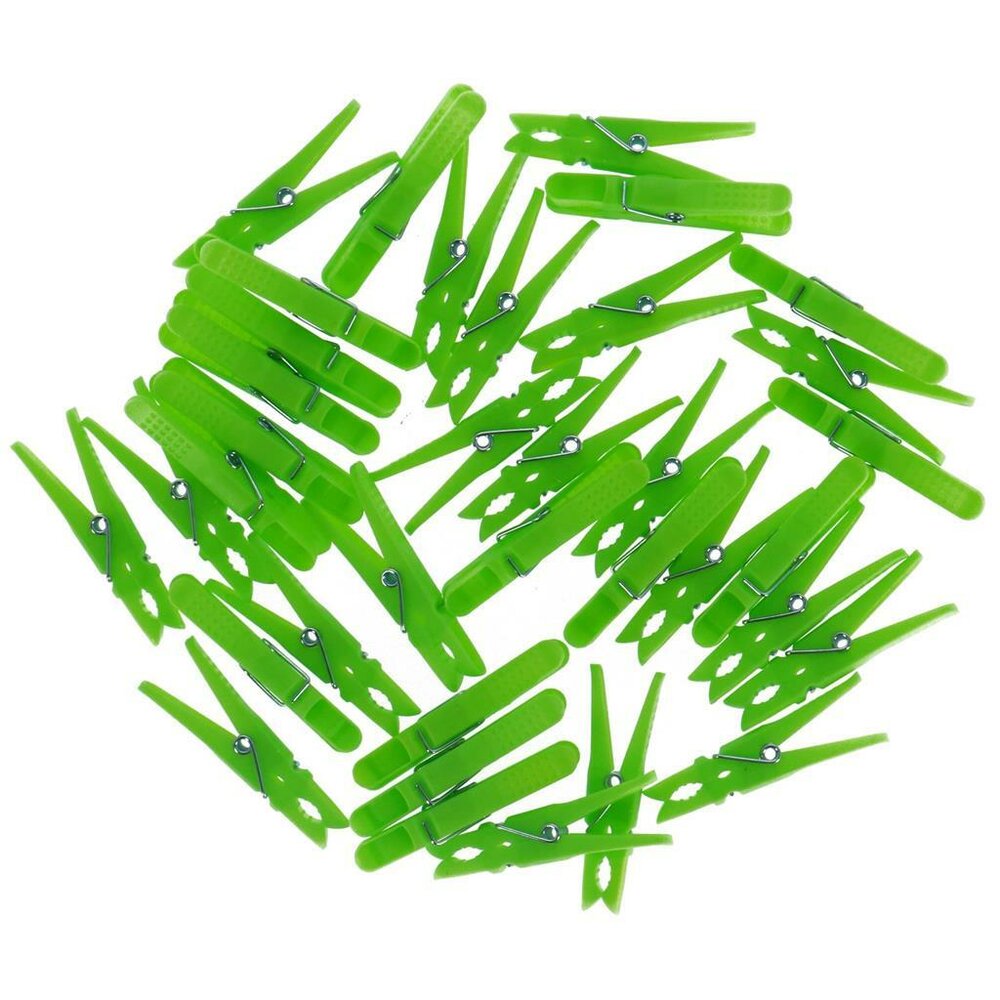 Multy Eco Gerecyclede Wasknijpers 36 Stuks Groen