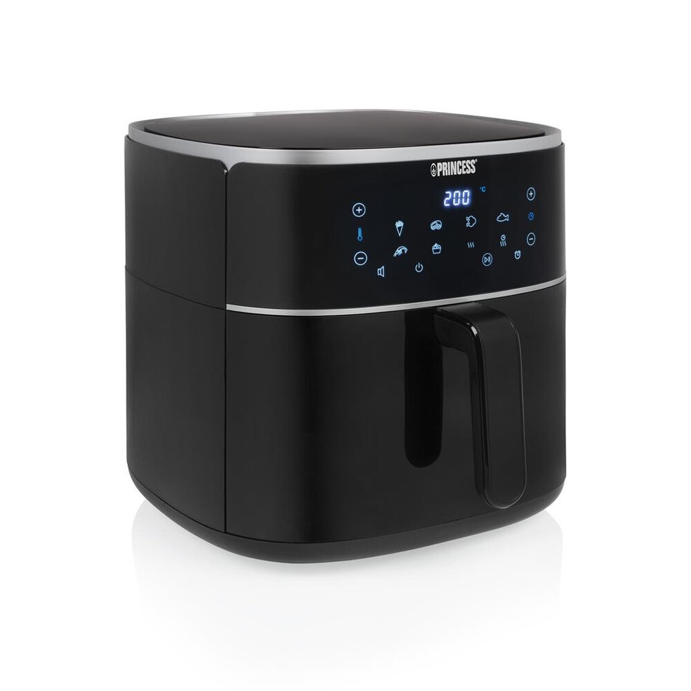 Princess 182254 Heteluchtfriteuse Xxl 8L 1800W Zwart