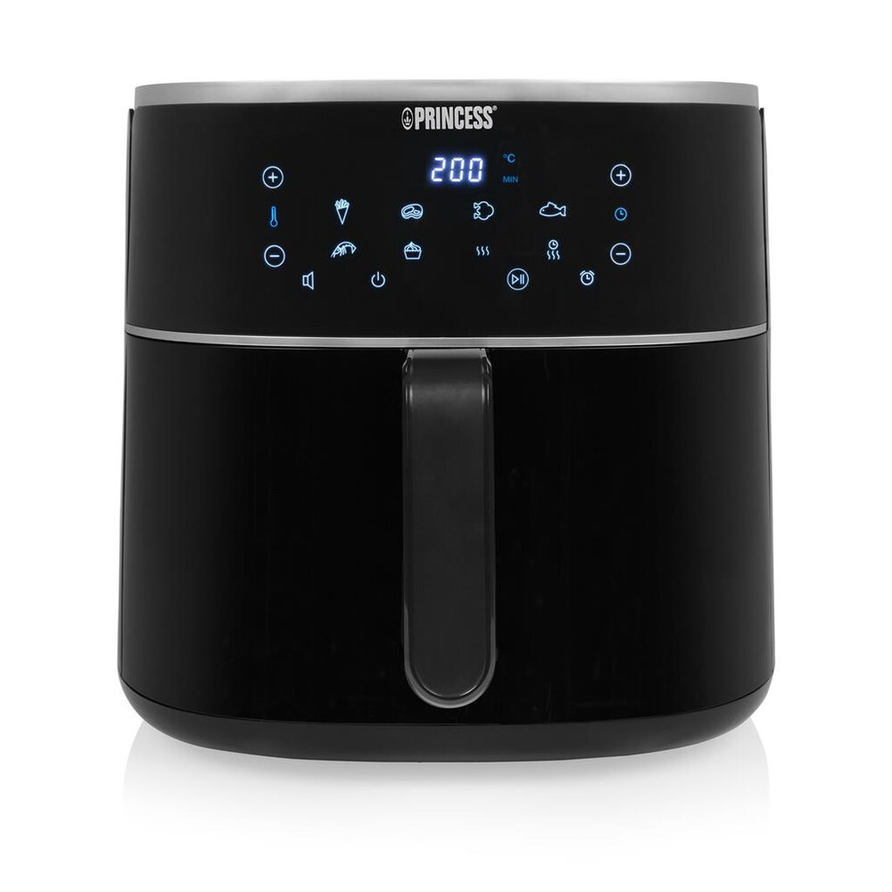 Princess 182254 Heteluchtfriteuse Xxl 8L 1800W Zwart