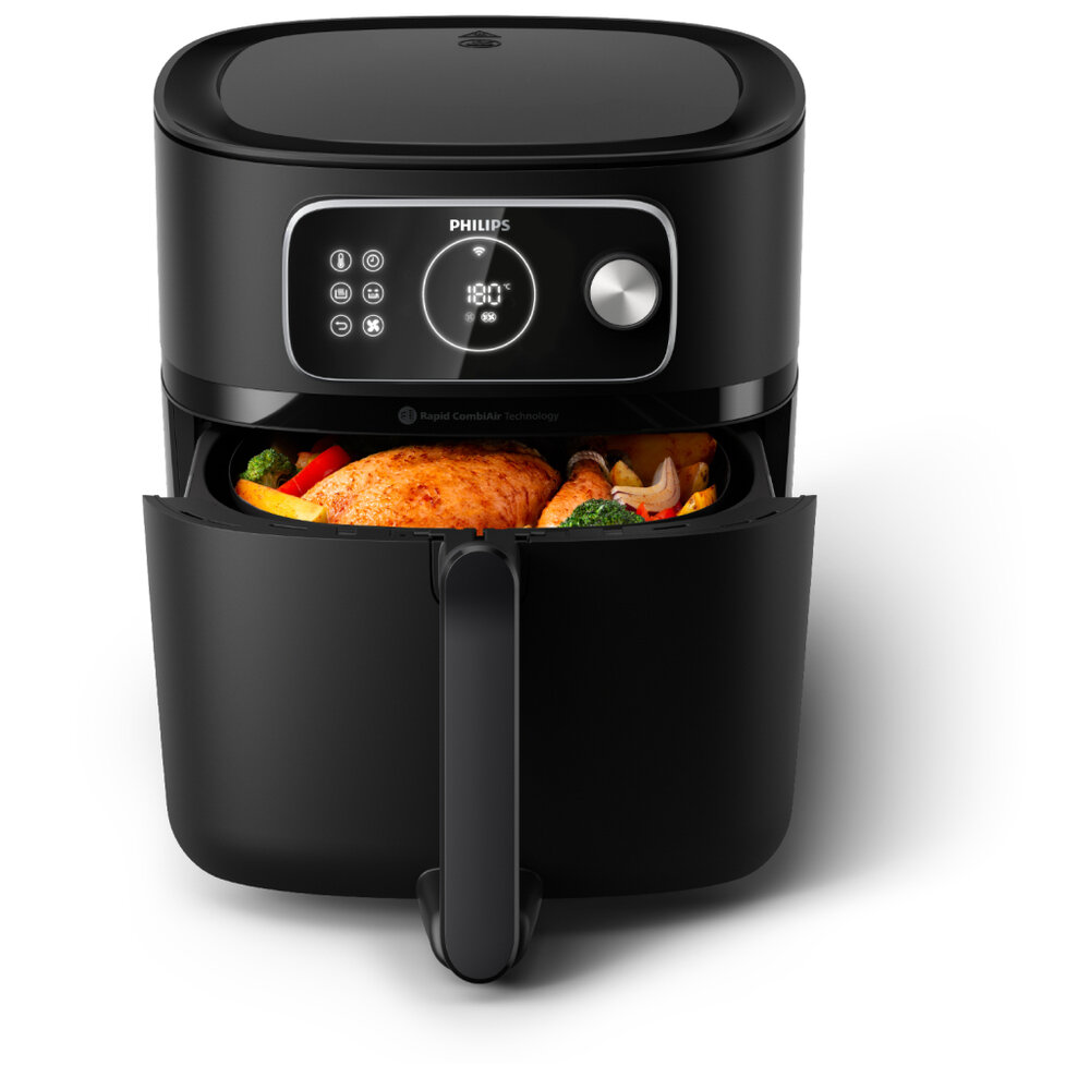 Philips Hd9876/90 Airfryer Combi Xxl 8.3L 2200W Zwart
