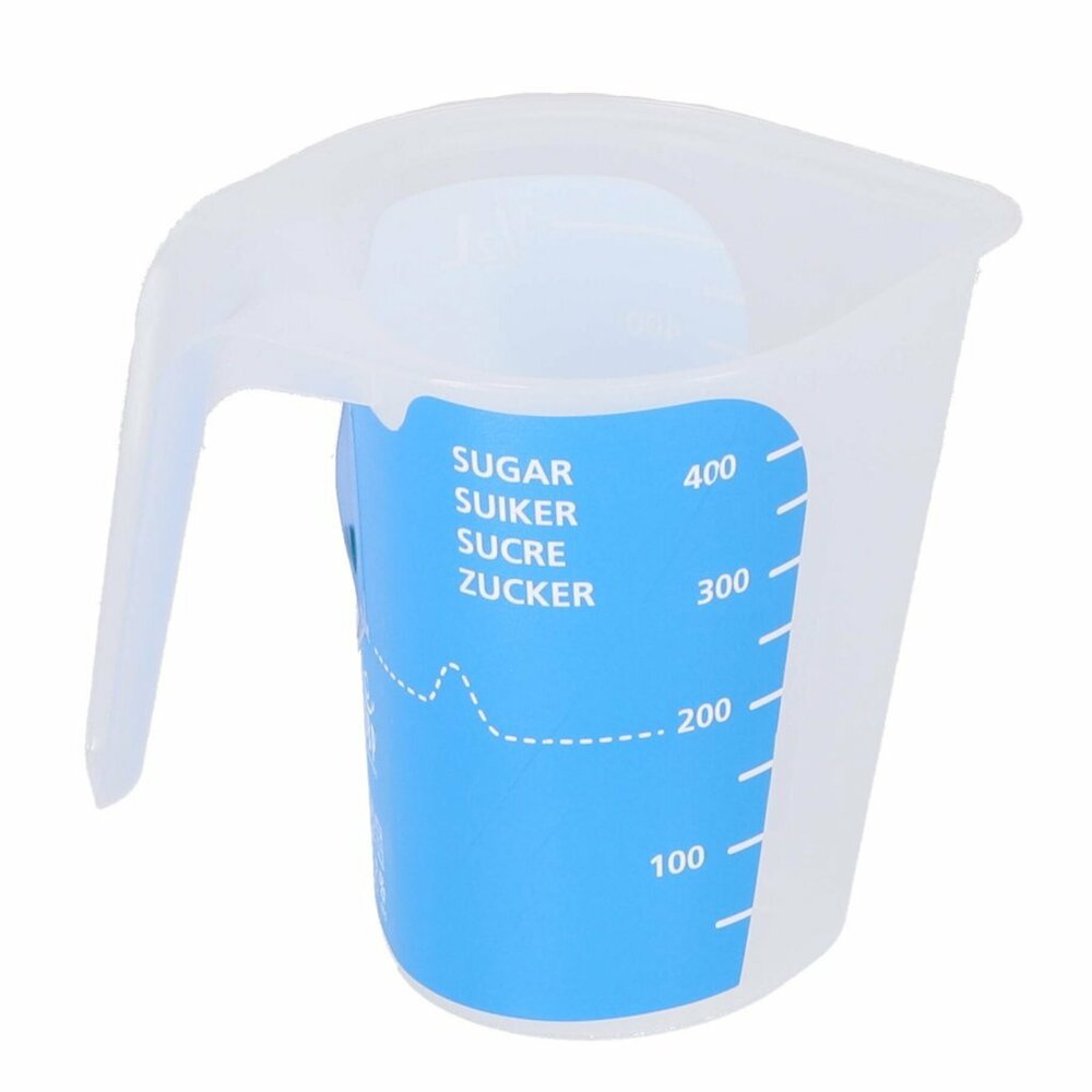 Dbp Maatbeker 500 Ml Blauw/Wit