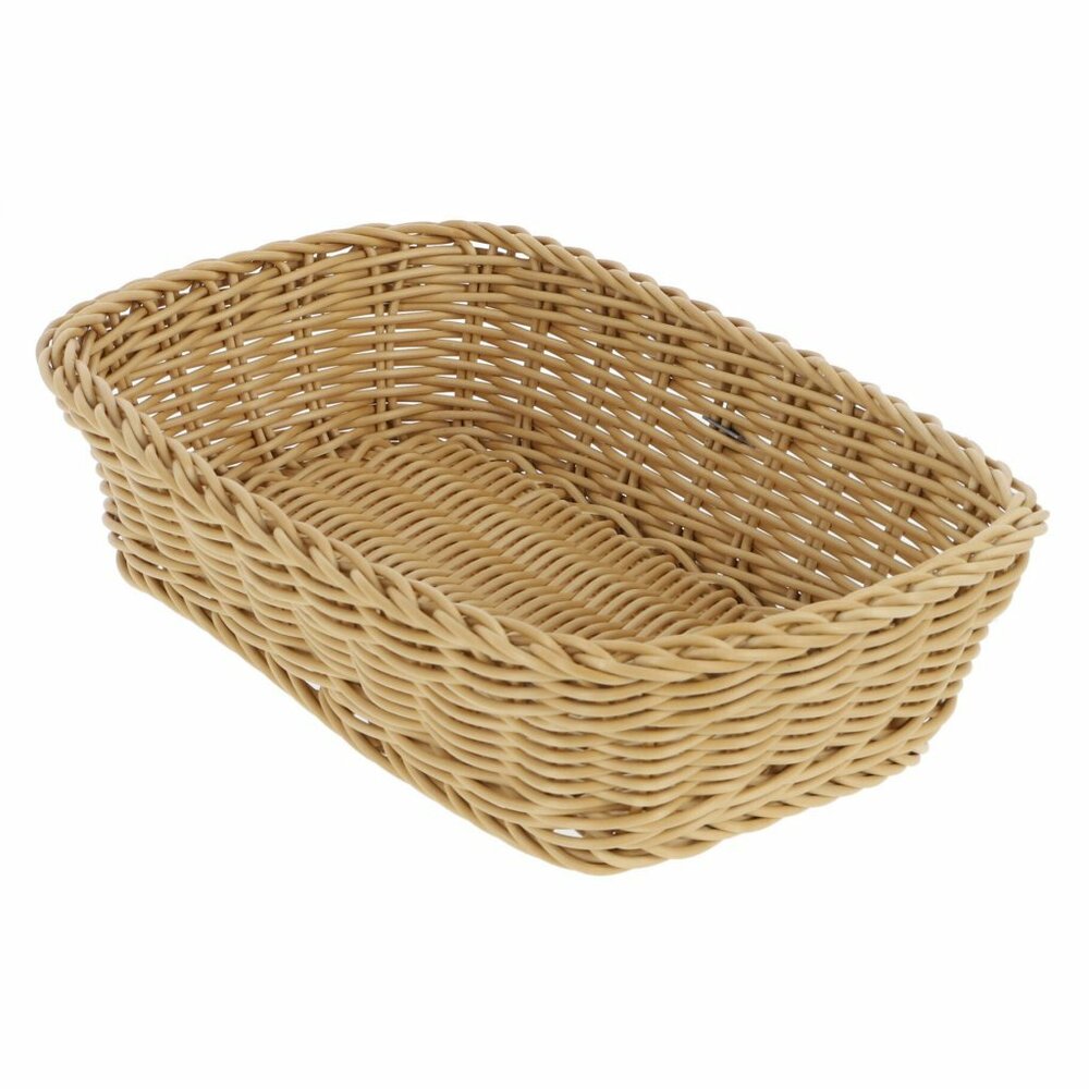 Westmark Broodmand Rieten Look Rechthoek 31X21X9 Cm Beige/Kunststof