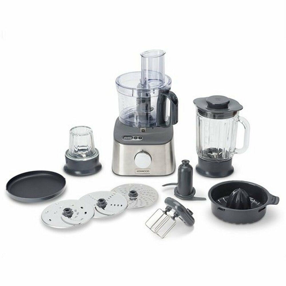 Kenwood Fdm313Ss Multipro Compact Foodprocessor Grijs/Rvs