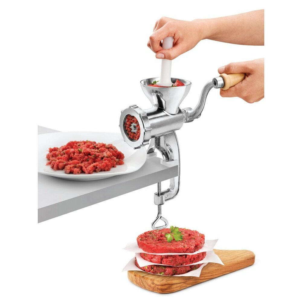 Metaltex Kitchen Helpers Jack 3In1 Vleesmolen 14X10X26 Cm Aluminium