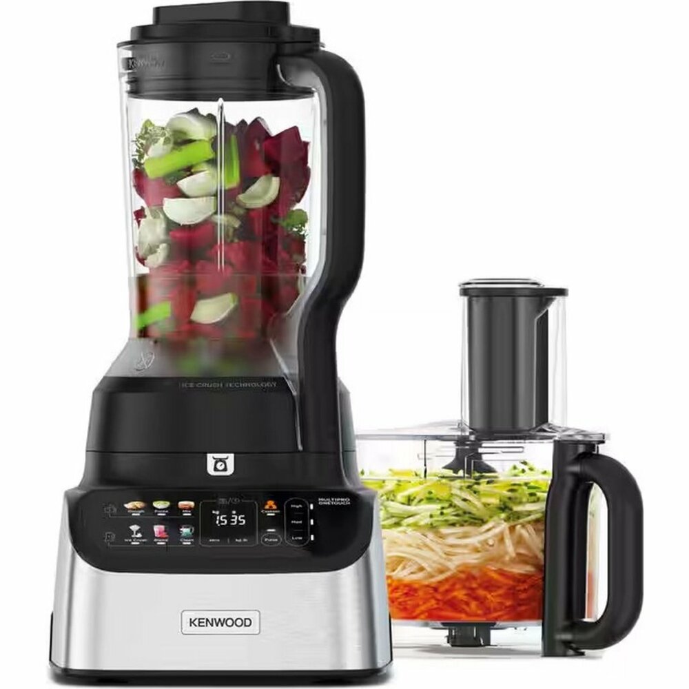 Kenwood Fdm73.850Ss Multipro Onetouch Foodprocessor Zilver/Zwart