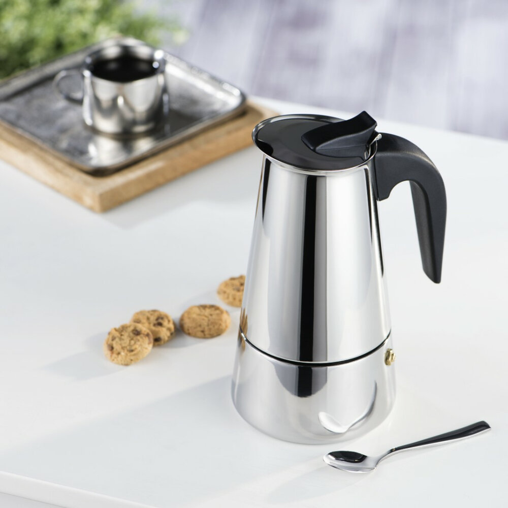Xavax Espressomaker Van Rvs 250 Ml Geschikt Voor Inductie