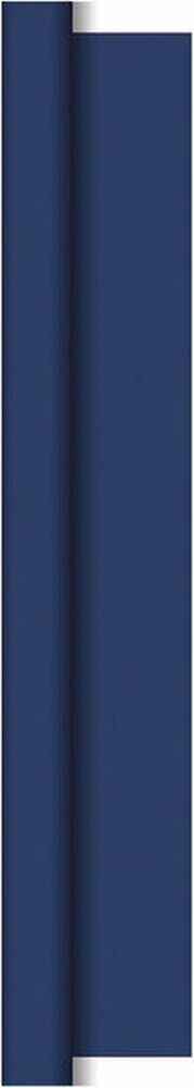 Duni Damast Dark Blue 118X800 Cm Tafelkleed