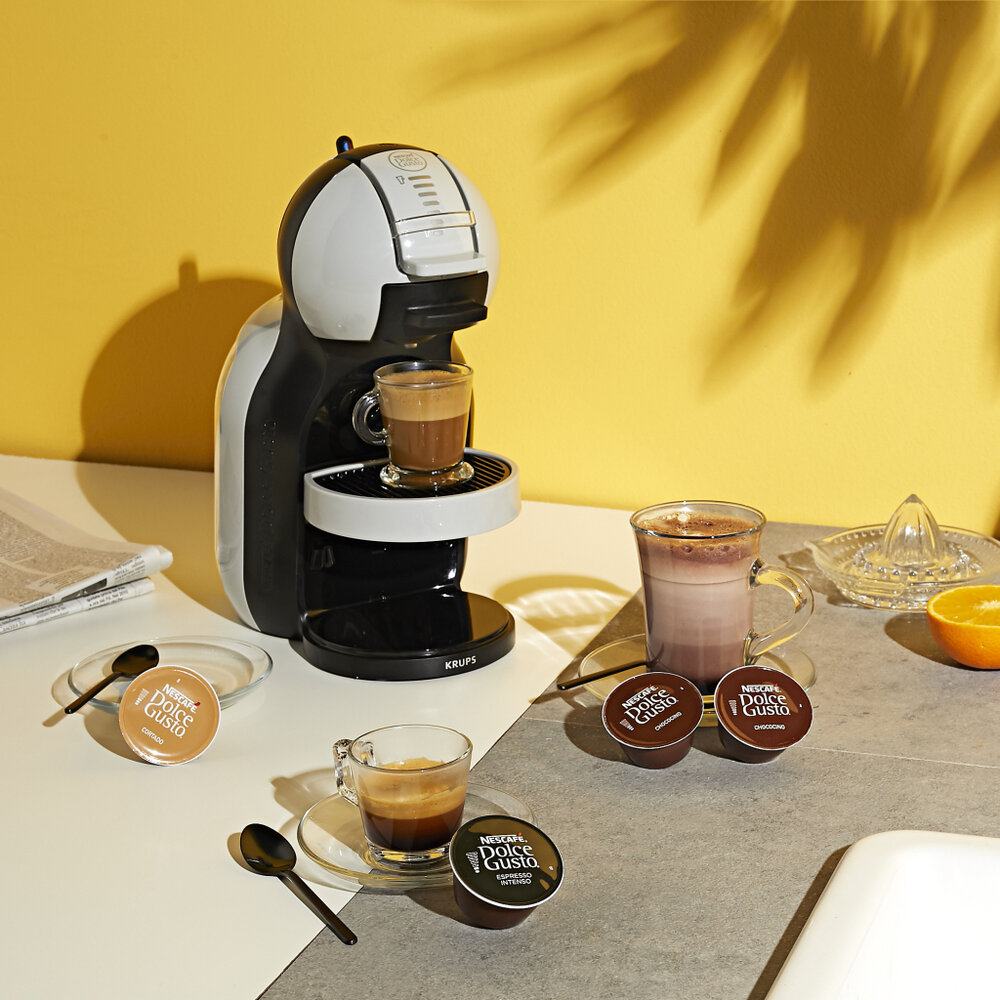 Krups Kp123B Nescaf&amp;Eacute; Dolce Gusto Mini Me Koffiecupmachine Zwart/Rvs