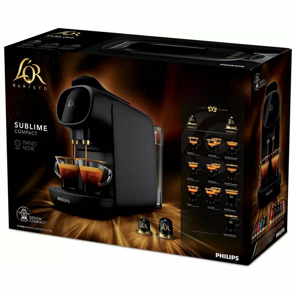 Philips Lm9012/60 Lor Barista Capsule Koffiezetapparaat Zwart