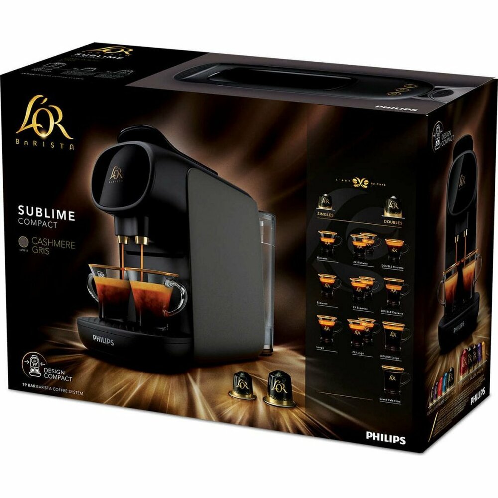 Philips Lm9012/20 L&amp;#039;Or Barista Sublime Koffiecupmachine Zwart/Grijs