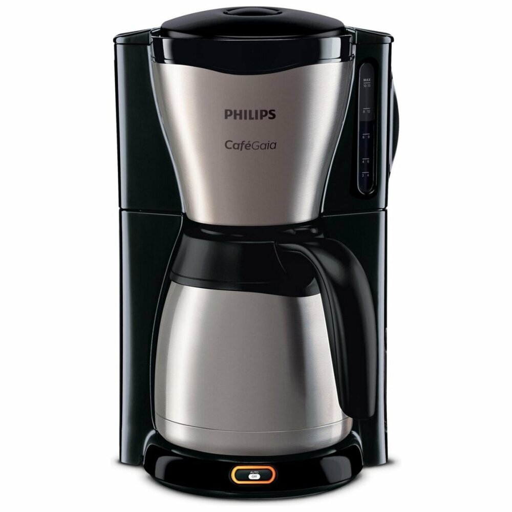 Philips Hd7548/20 Caf&amp;Eacute; Gaia Koffiezetapparaat Rvs/Zwart