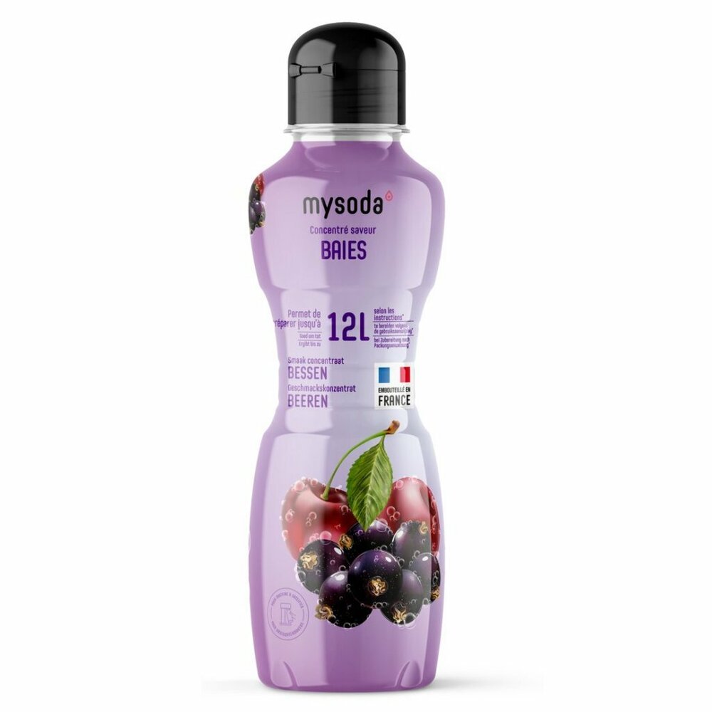 Mysoda Ab1105 Bessen Concentraat 0.5L Voor 12L Frisdrank
