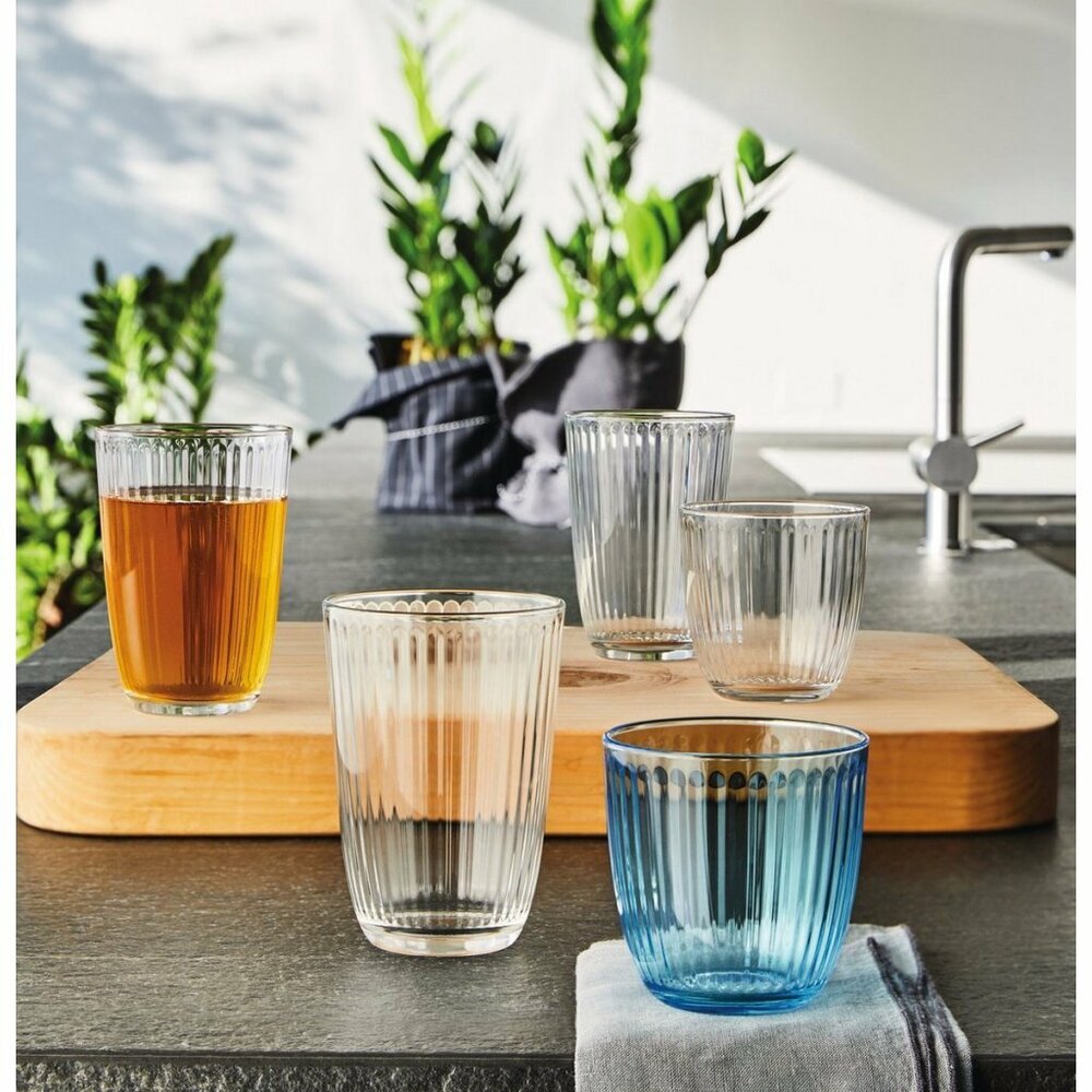 Overige Merken Bormioli Rocco Waterglazen 290 Ml 6 Stuks Blauw/Transparant/Glas