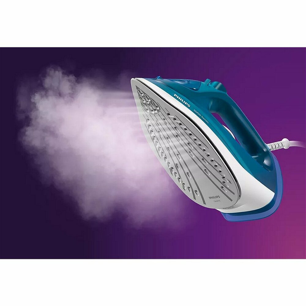 Philips Dst3040/70 3000 Series Stoomstrijkijzer Blauw/Wit