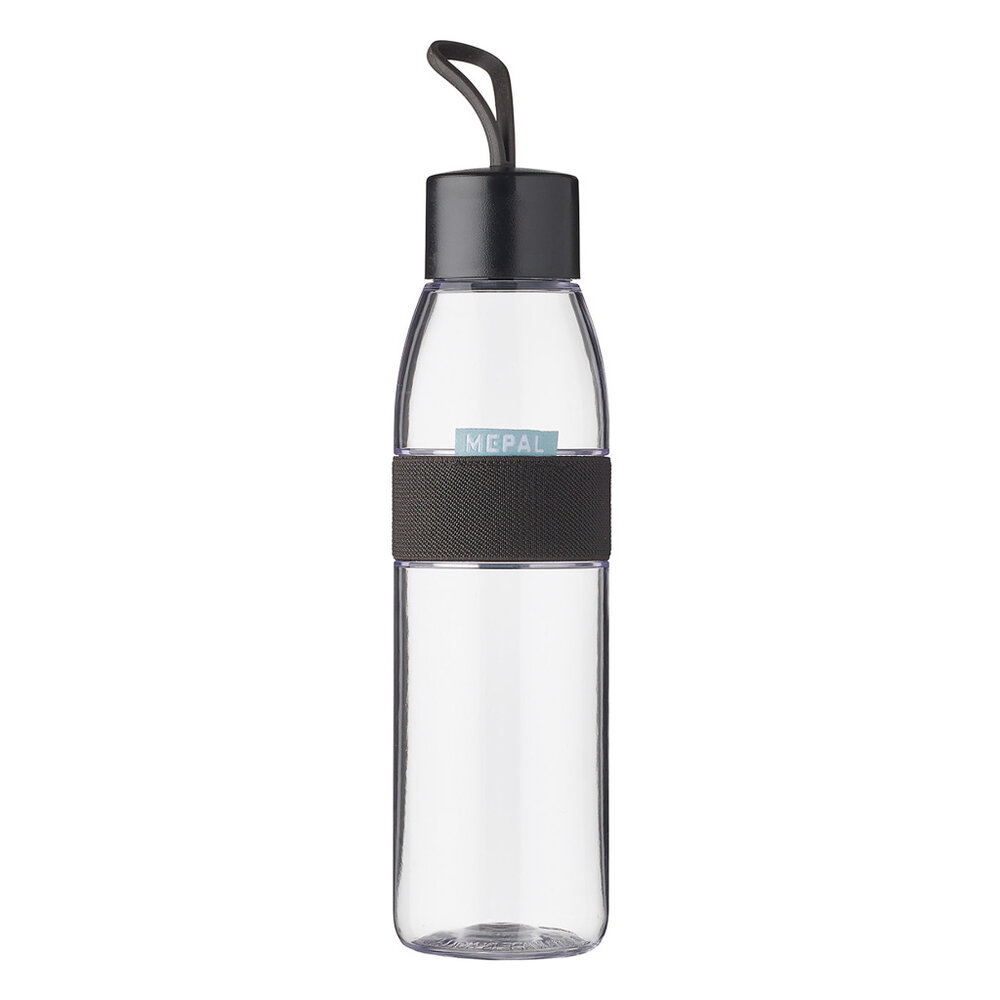 Mepal Ellipse Waterfles 500 Ml Nordic Black/Transparant