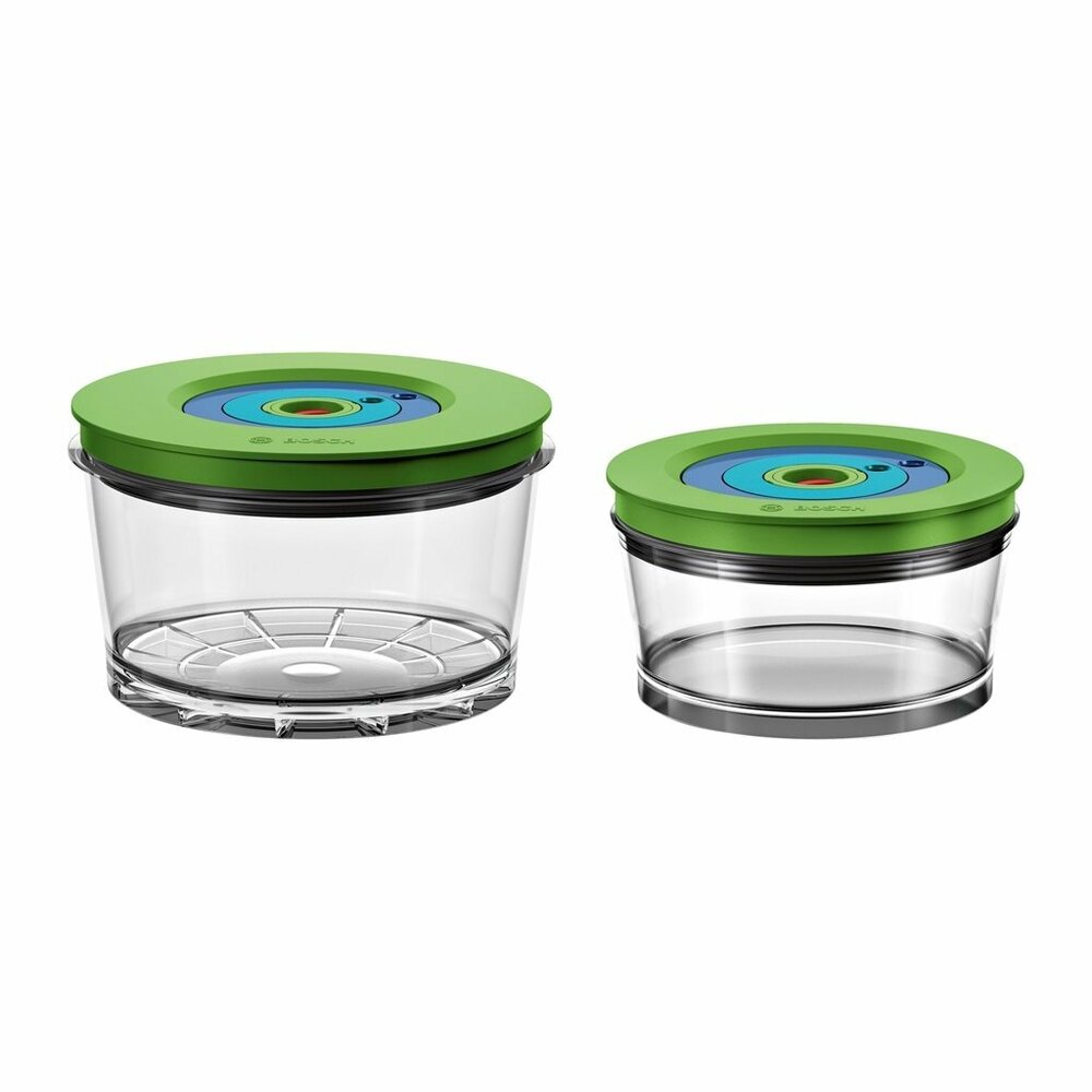 Bosch Mmzv0Sb2 2 Vacu&uuml;m Bewaardozen 0.75L + 1.5L 2 Stuks
