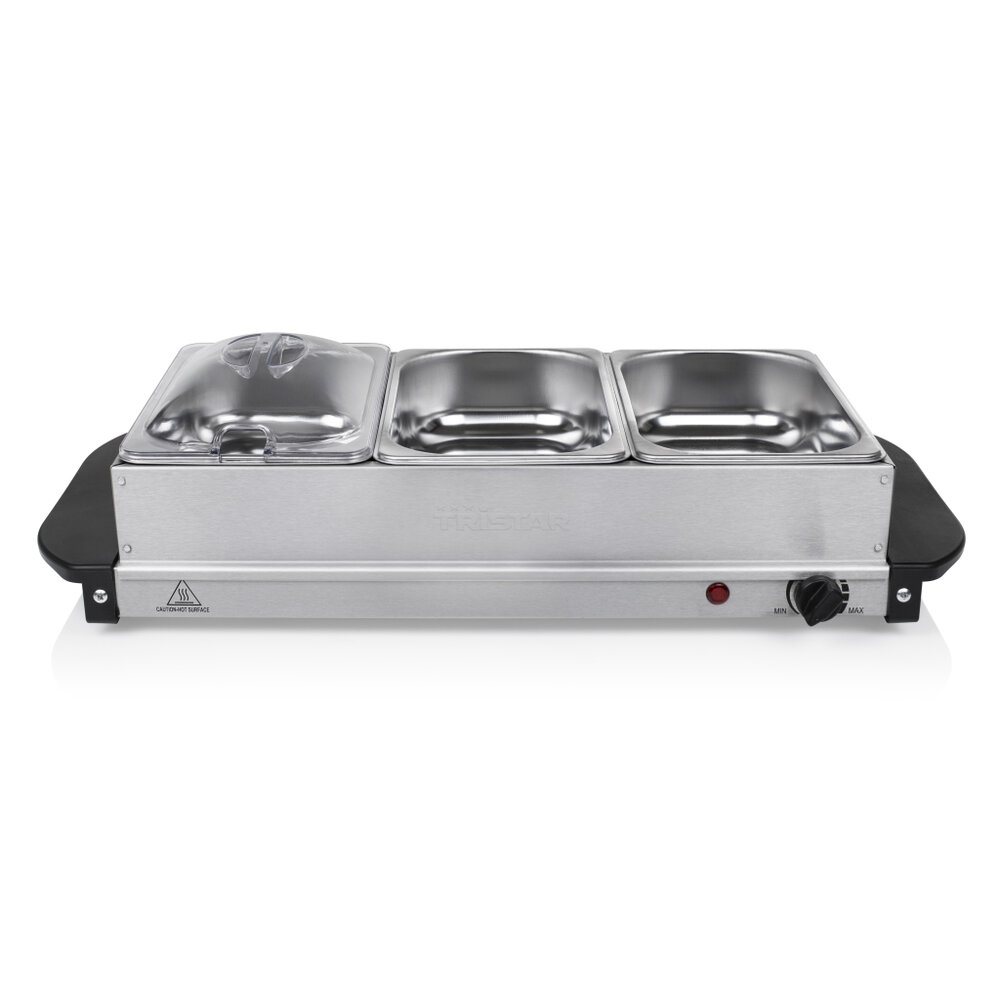 Tristar Bp-6283 Multifunctionele Buffet Serveerder Zwart/Rvs