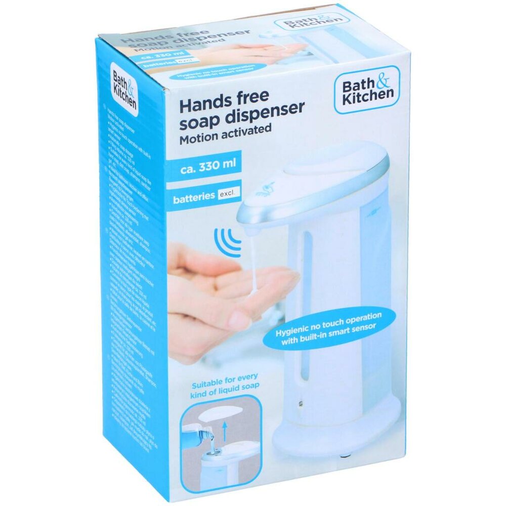 Overige Merken Zeepdispenser Met Sensor 330 Ml Wit