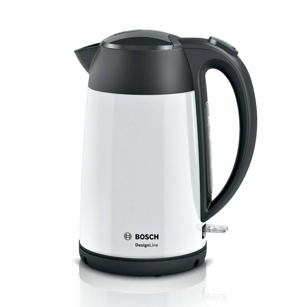 Bosch Twk3P421 Designline Waterkoker 1.7L 2400W Wit/Zwart