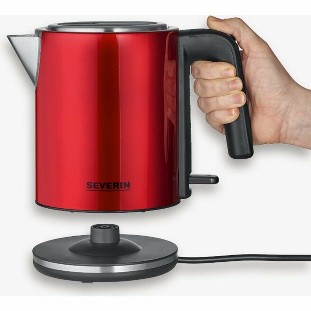 Severin Wk3427 Waterkoker 1L 2400W Rood/Zwart
