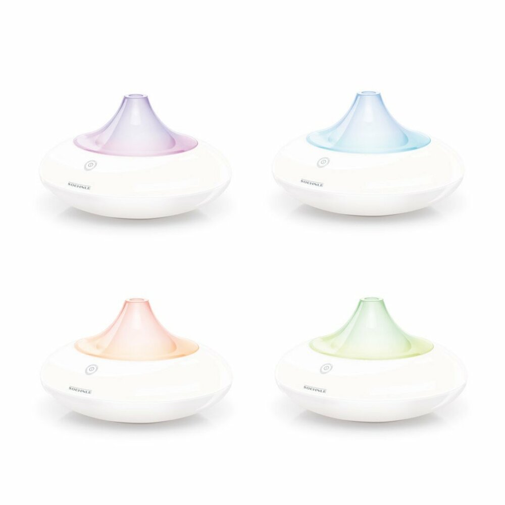 Soehnle 68026 Ravenna Aromaverspreider Met Led-Verlichting Wit