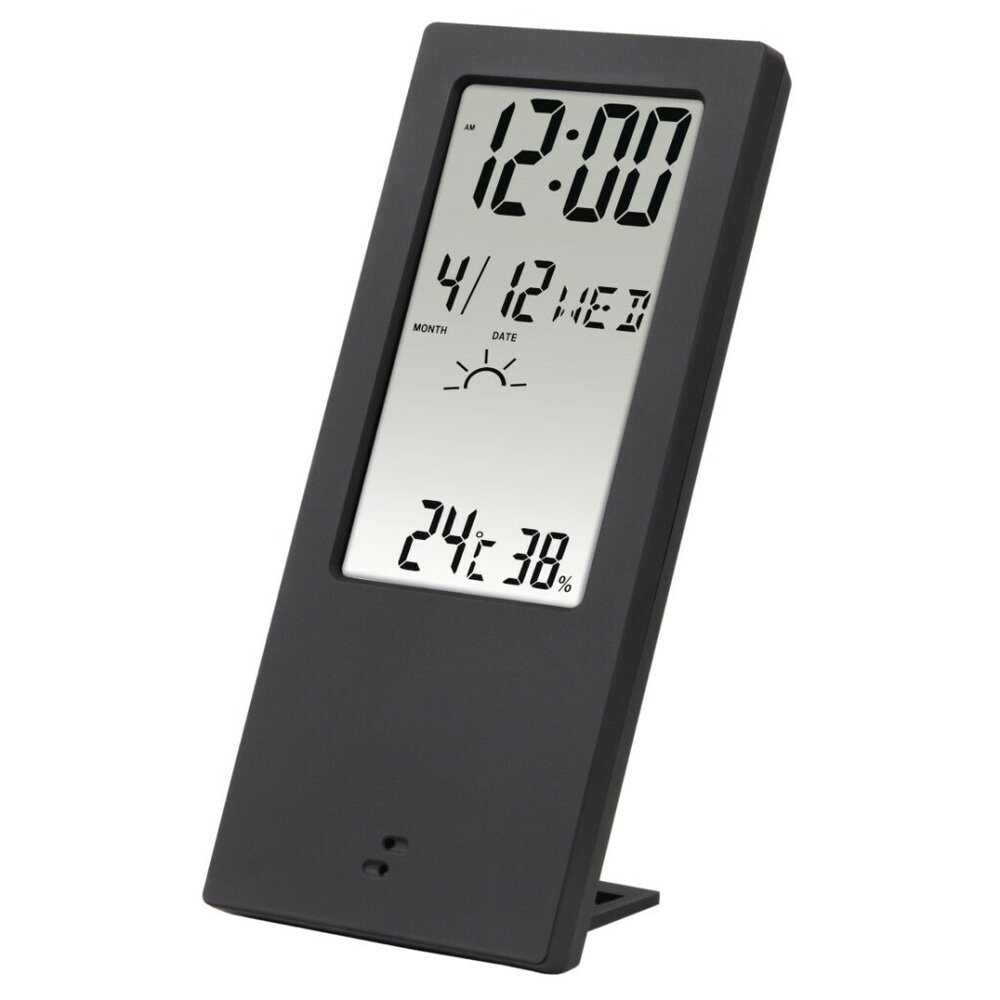 Hama Thermometer/Hygrometer Th-140 Met Weerindicatie Zwart