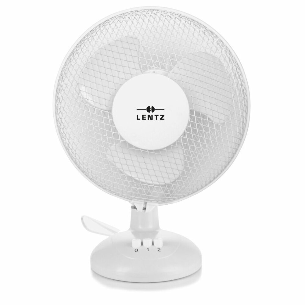 Lentz Tafelventilator 23 Cm Wit