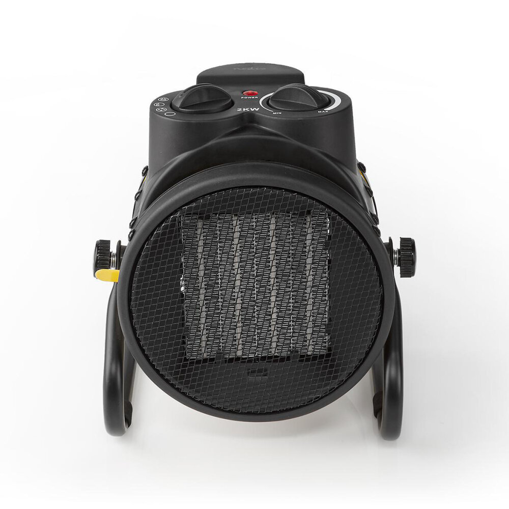 Nedis Htif20Fyw Industri&amp;Euml;Le Keramische Ventilatorkachel Thermostaat 3 Standen 2000 W Geel