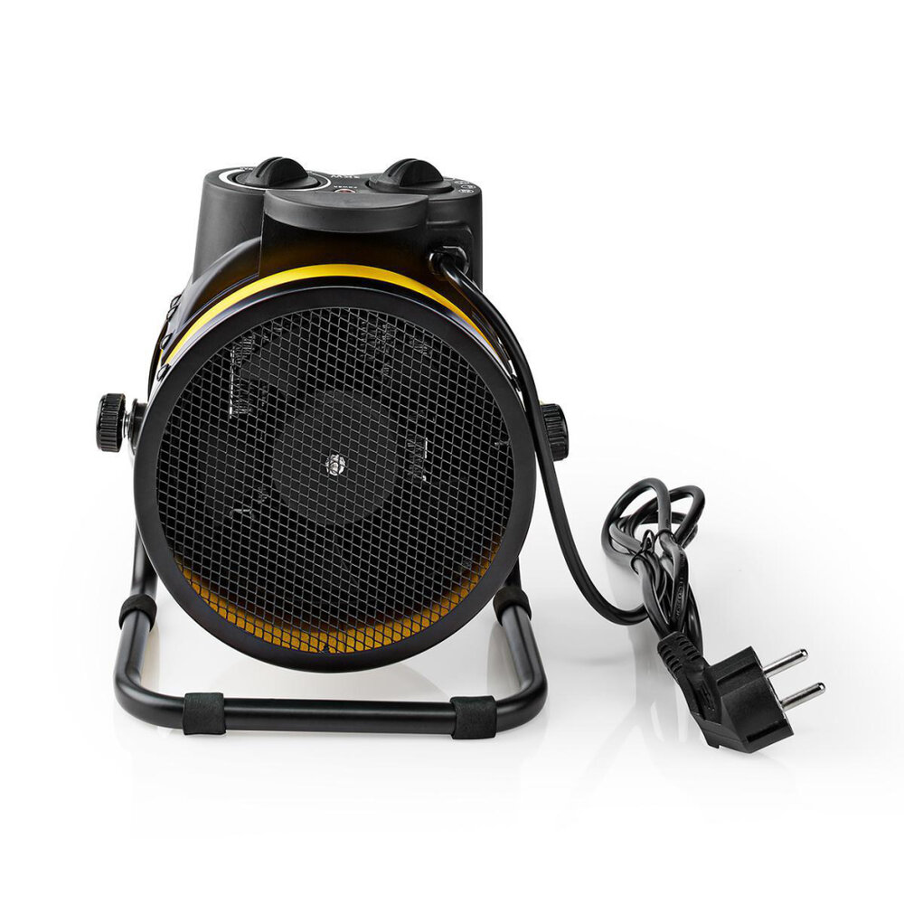 Nedis Htif20Fyw Industri&amp;Euml;Le Keramische Ventilatorkachel Thermostaat 3 Standen 2000 W Geel