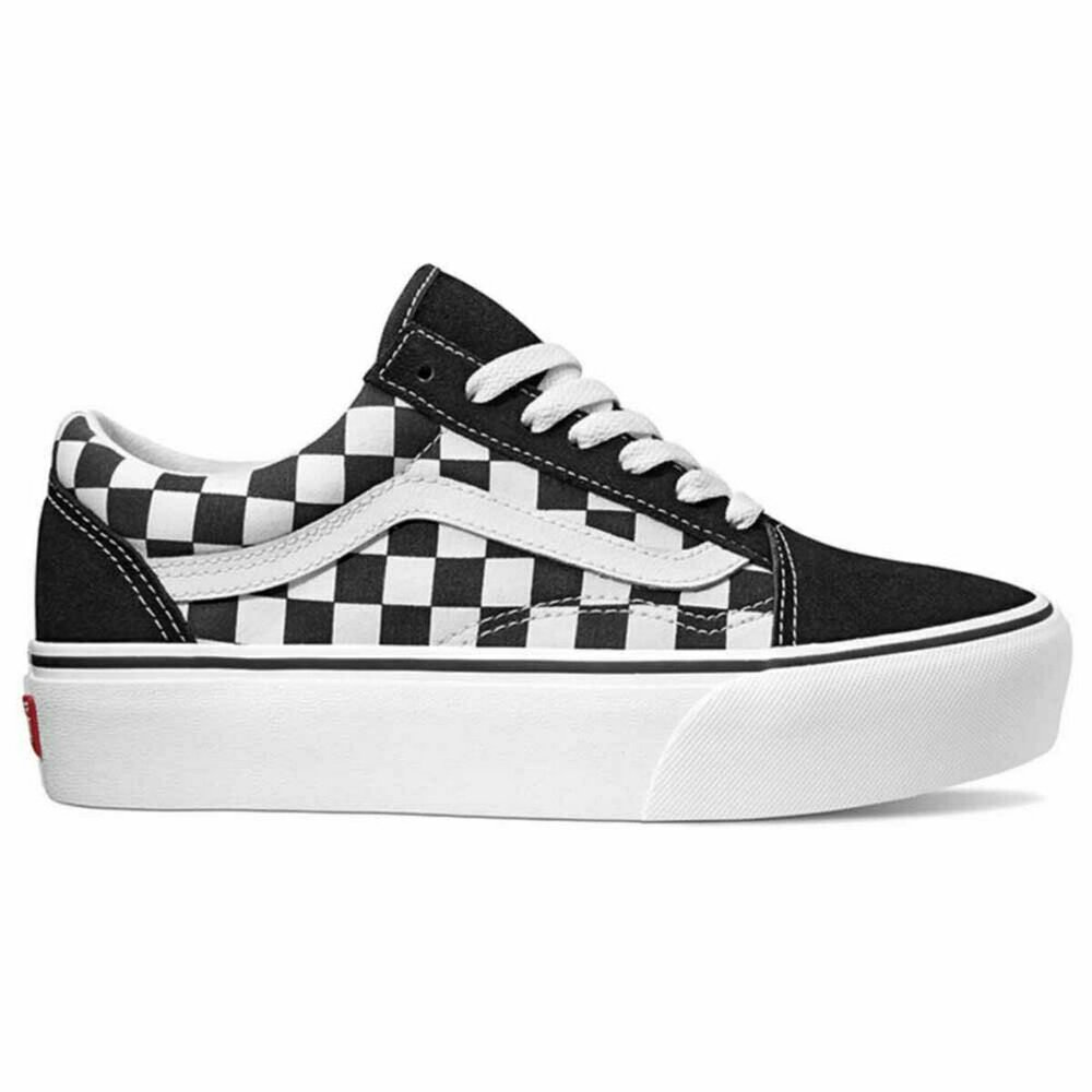 Vans Dames Casual Sneakers Old Skool Plaform Vans Vn0A3B3Uhrk1 Zwart