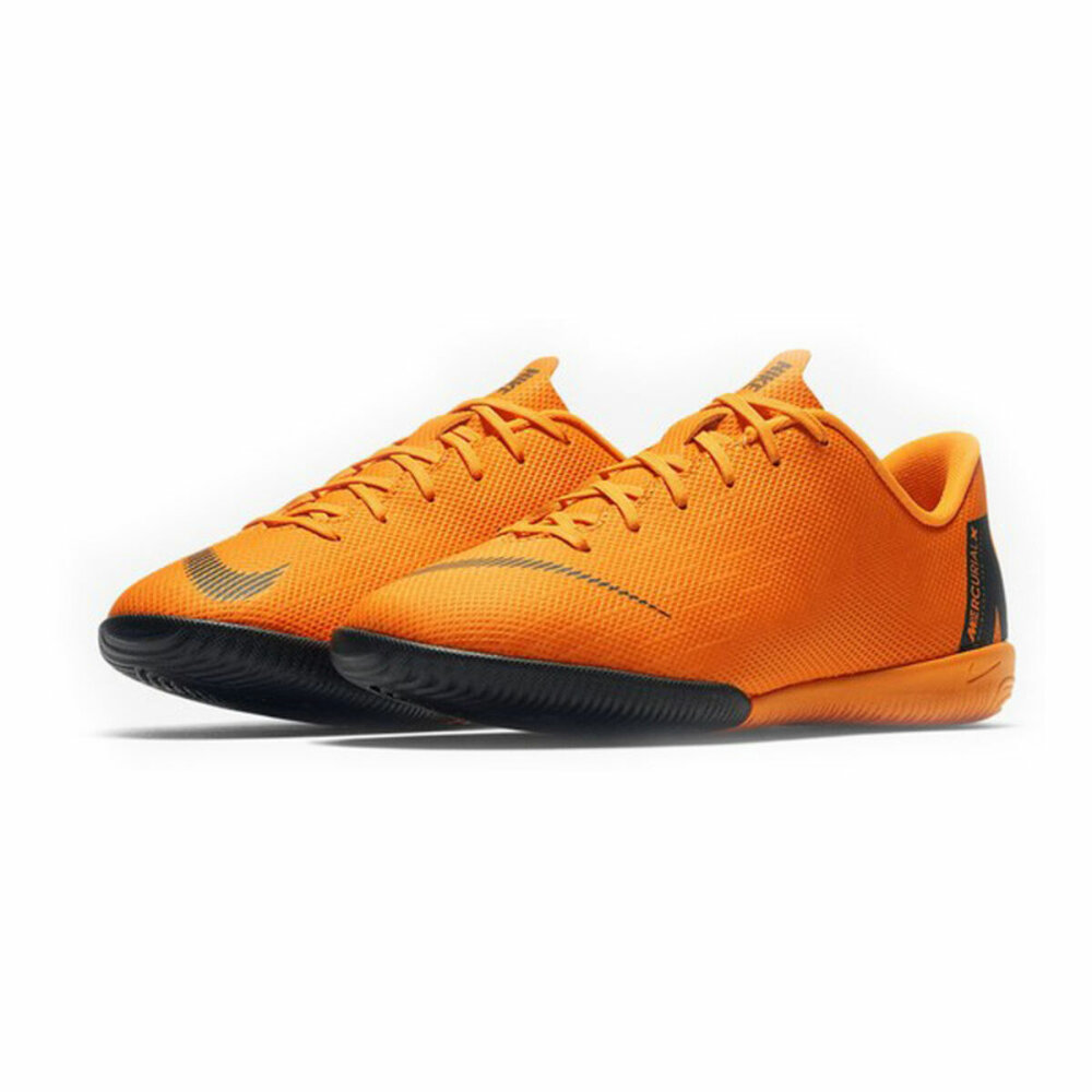 Nike Kinder Multistud Voetbalschoenen Nike Vapor X 12 Academy Jr Oranje (Maat 33 Eu - 1.5Y Us)