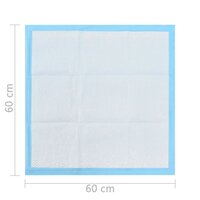 Huisdierentrainingsdoekjes 100 st 60x60 cm nonwoven stof