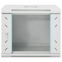 Netwerkkast wandgemonteerd 9U 19&amp;quot; IP20 53x40x45 cm