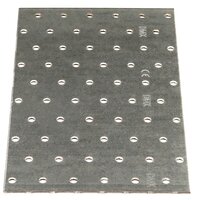 Platen geperforeerd 20 st 2 mm 200x120 mm gegalvaniseerd staal