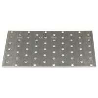 Platen geperforeerd 20 st 2 mm 200x120 mm gegalvaniseerd staal
