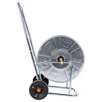 Slanghaspelkar voor 80 m 3/4&amp;quot; slang staal