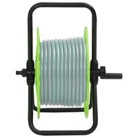 Slanghaspel voor 45 m 1/2&amp;quot; slang vrijstaand staal groen