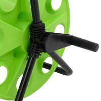 Slanghaspel voor 45 m 1/2&amp;quot; slang vrijstaand staal groen