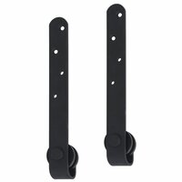 Ophangset voor minischuifdeur 122 cm koolstofstaal
