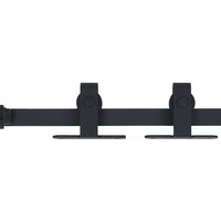Ophangset voor minischuifdeur 183 cm koolstofstaal