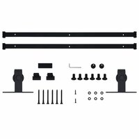 Ophangset voor minischuifdeur 200 cm koolstofstaal